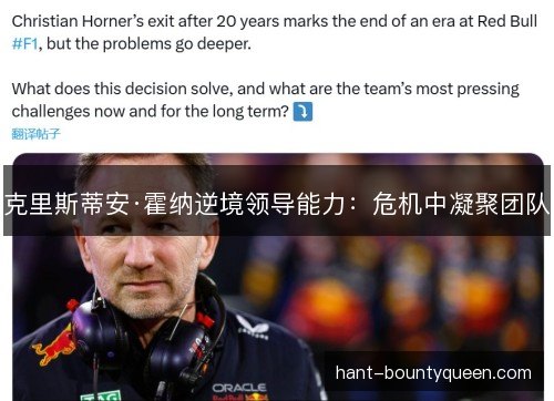 克里斯蒂安·霍纳逆境领导能力：危机中凝聚团队